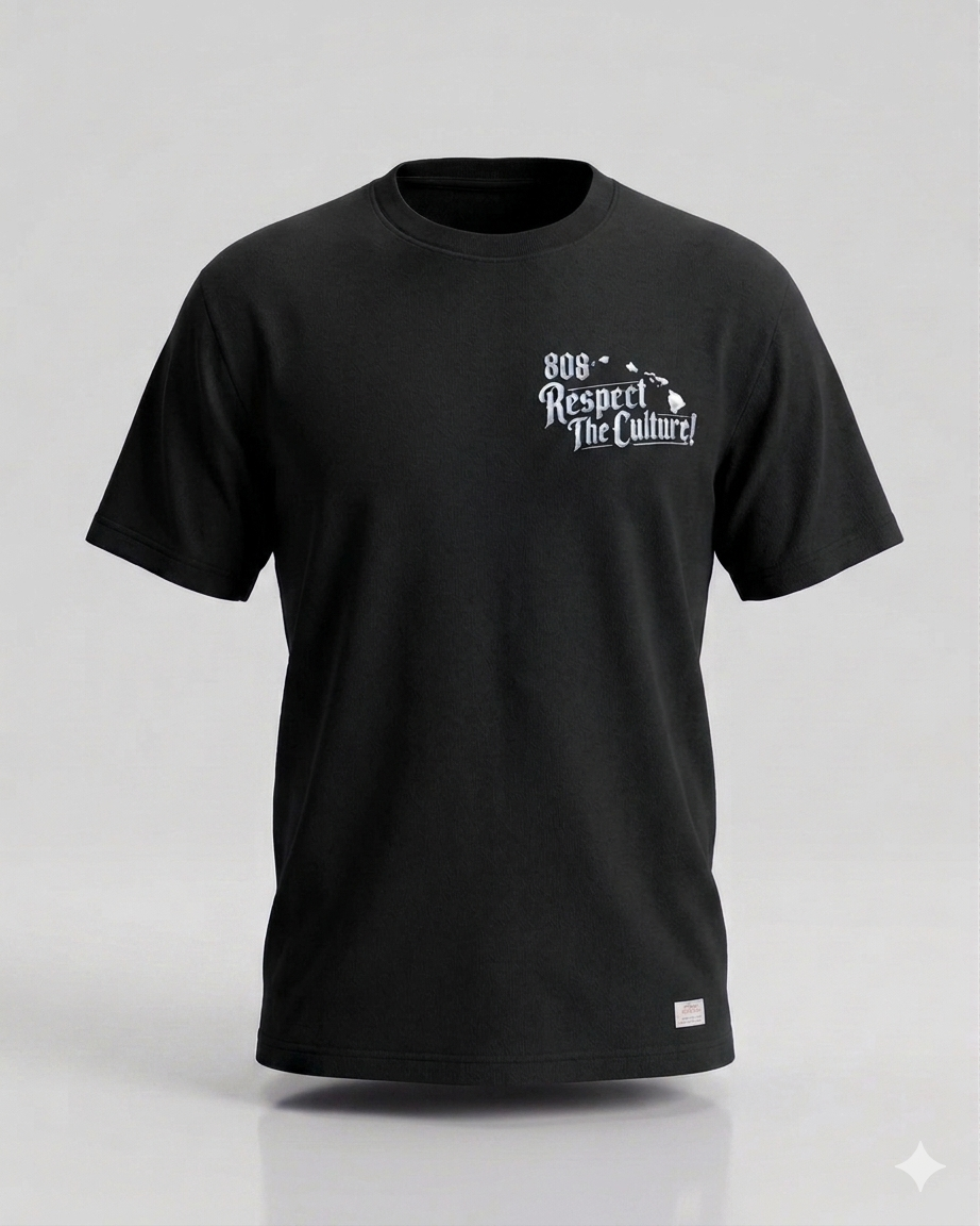 "RESPECT THE CULTURE" Cotton Tee