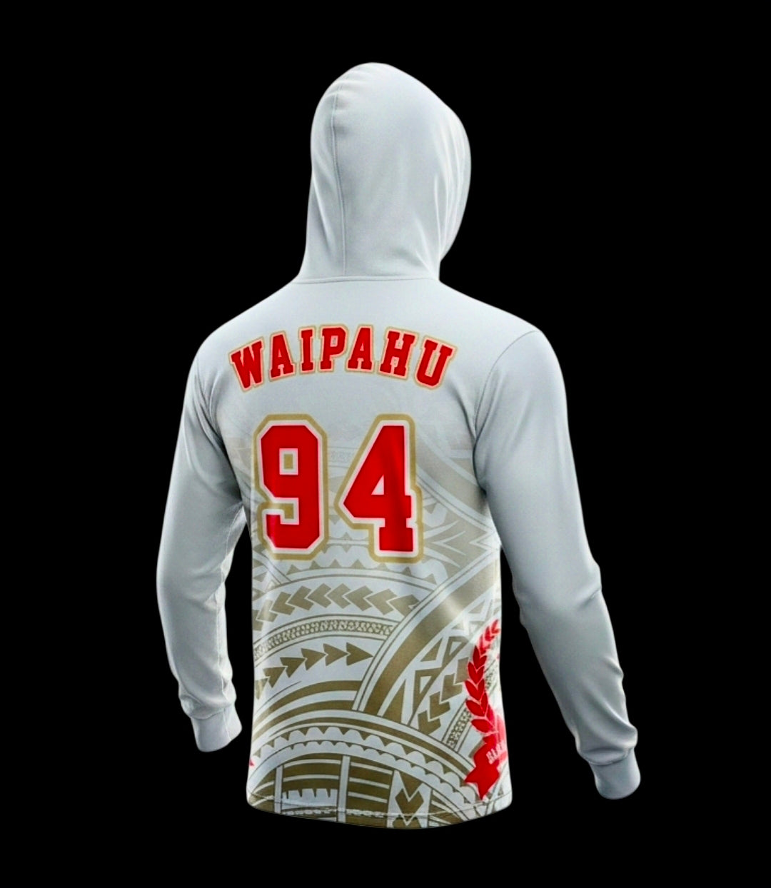 NINETY FOUR BLOCK MARAUDERS hoodie (Red/Gold)