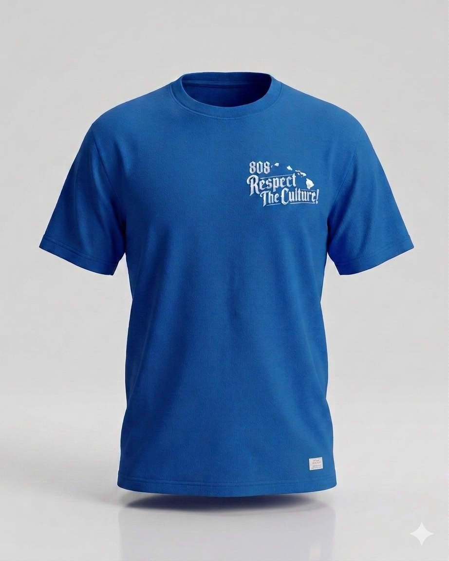 "RESPECT THE CULTURE" Cotton Tee