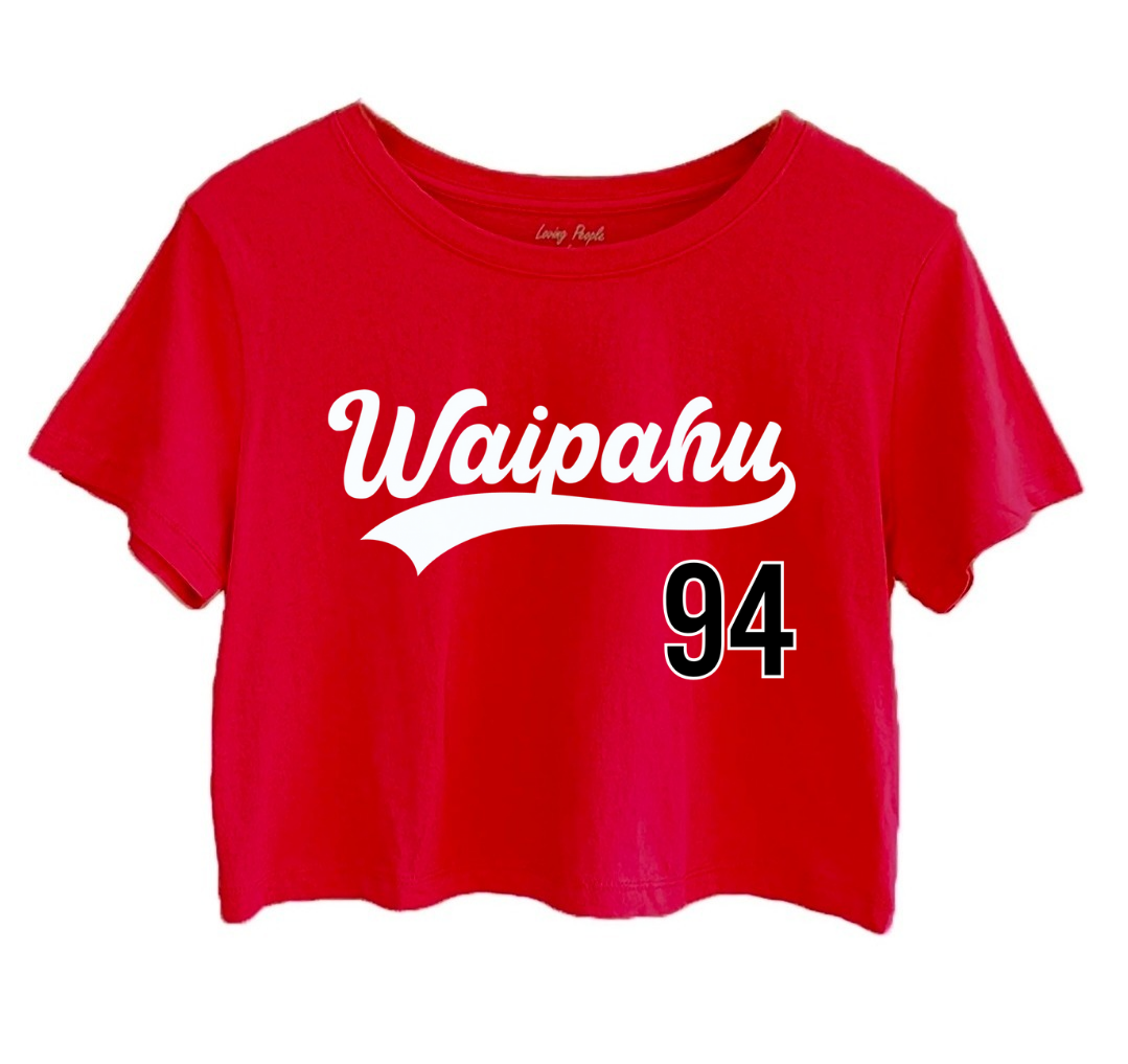 **RED Crop Top (Hometown Collection)