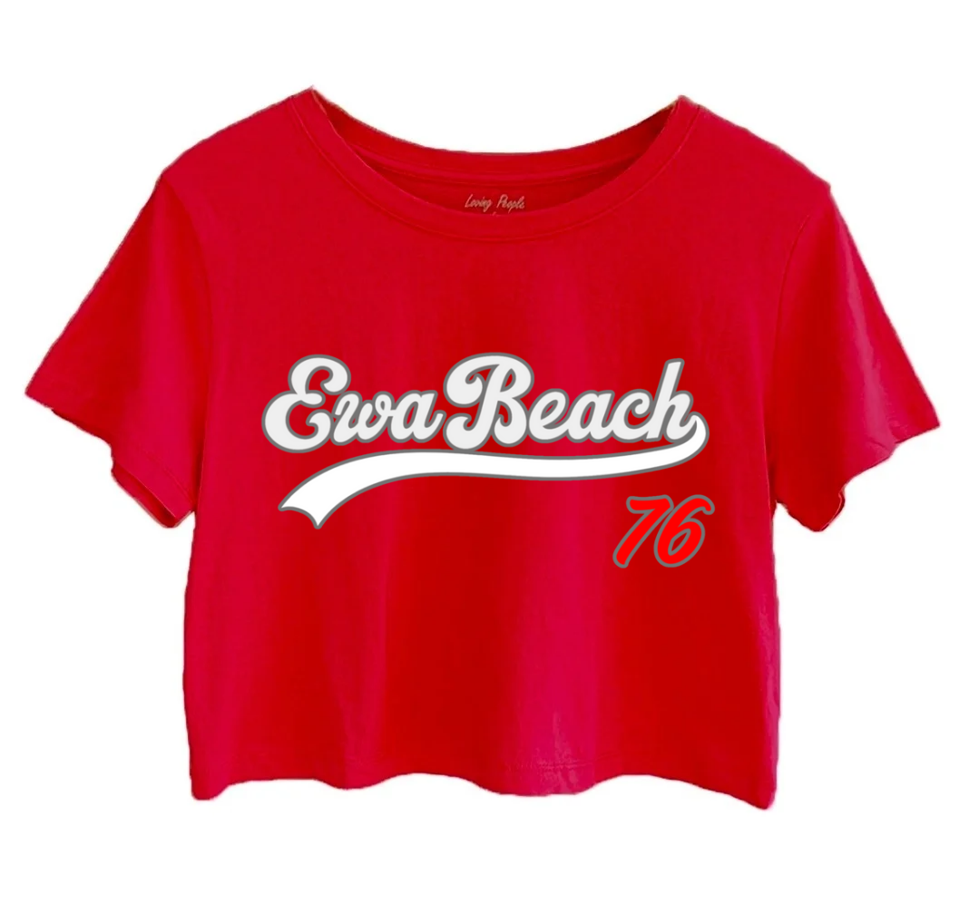 **RED Crop Top (Hometown Collection)
