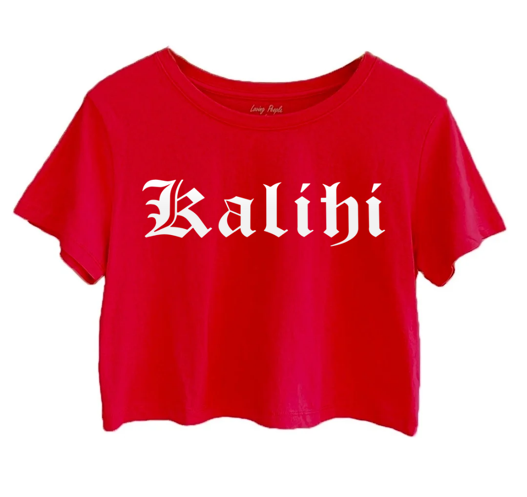 **RED Crop Top (Hometown Collection)