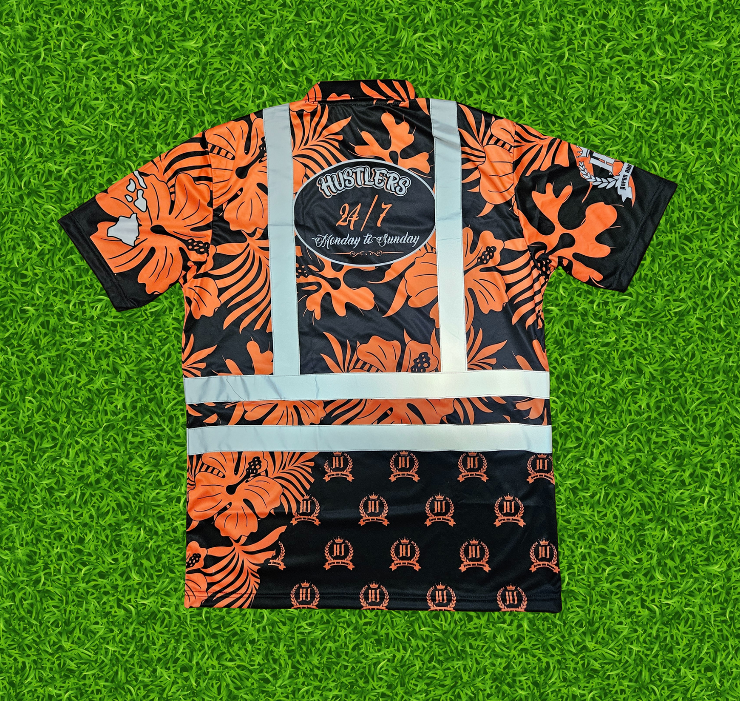 ""(ORANGE) POLO with reflectors"