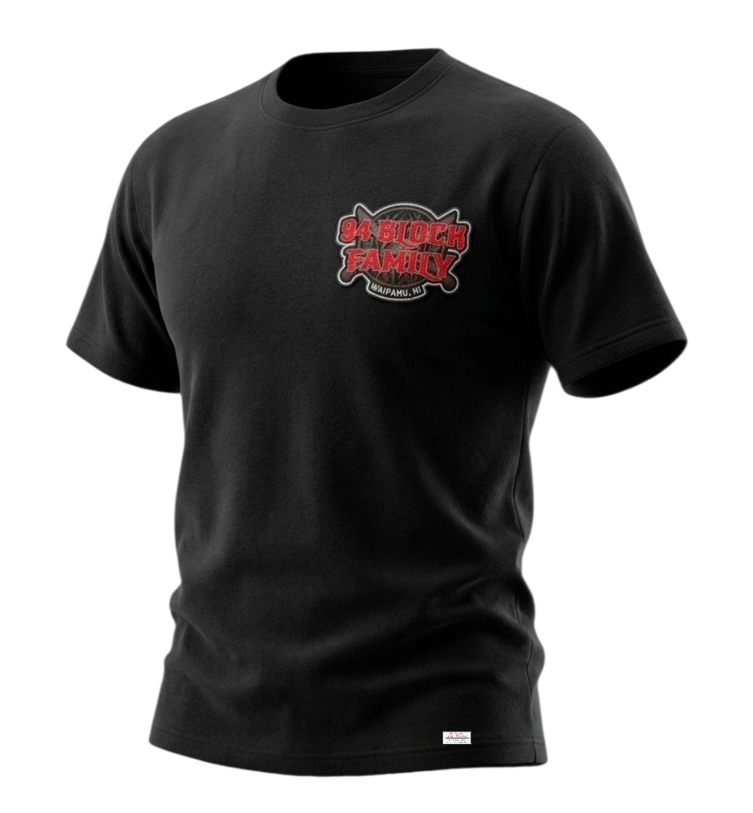 "94 BLOCK FAMILY" (Neighborhood) cotton Tee