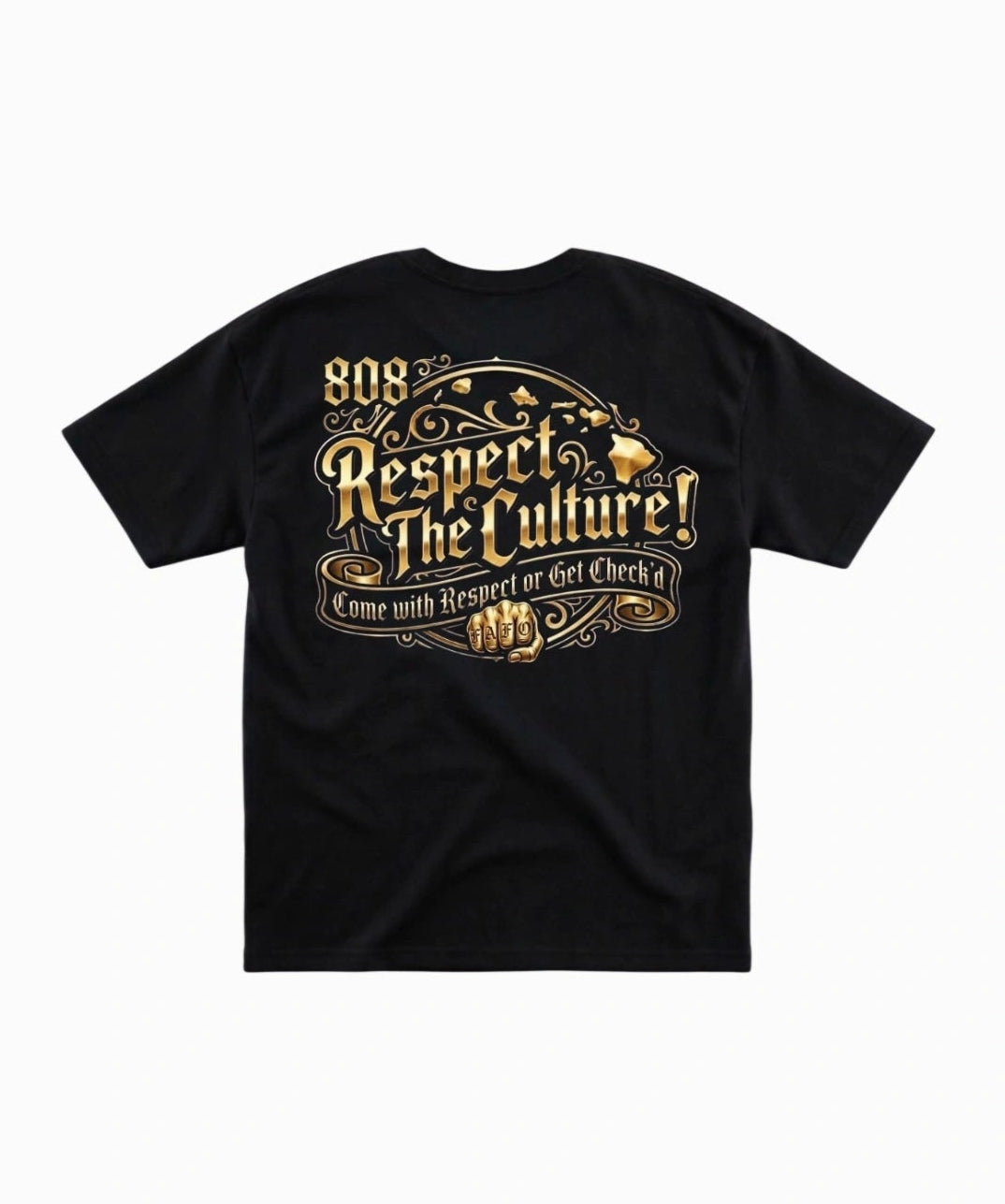 "RESPECT THE CULTURE" Cotton Tee