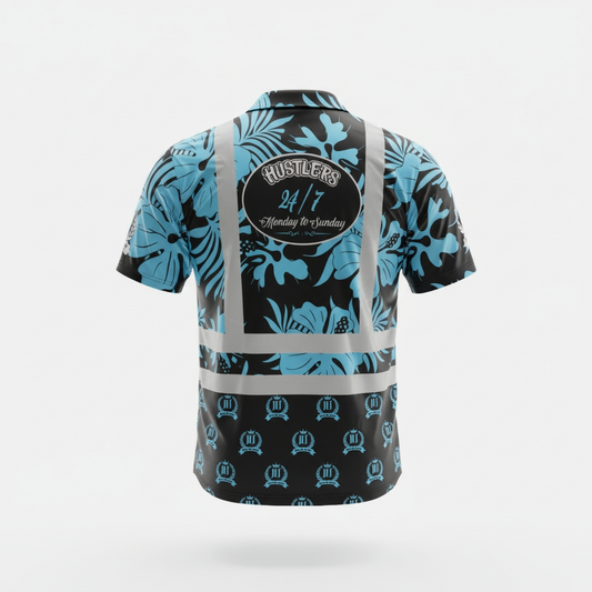 (BLUE) POLO with reflectors