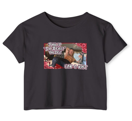 **LIMITED EDITION Philip "DA BEAST" Valdez Crop Top**