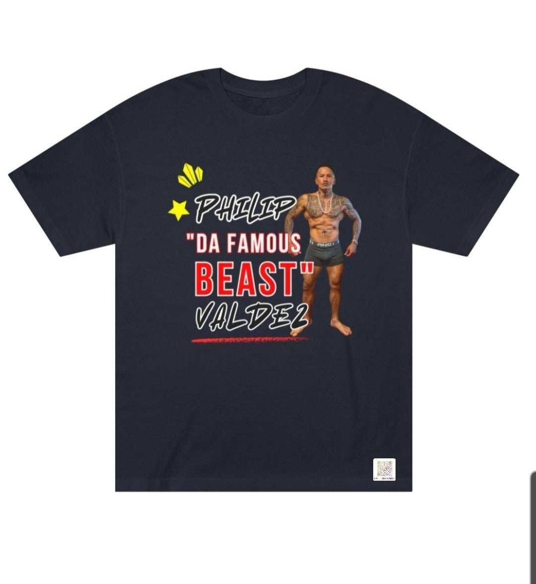 **Philip "DA FAMOUS BEAST" Valdez T-shirt**