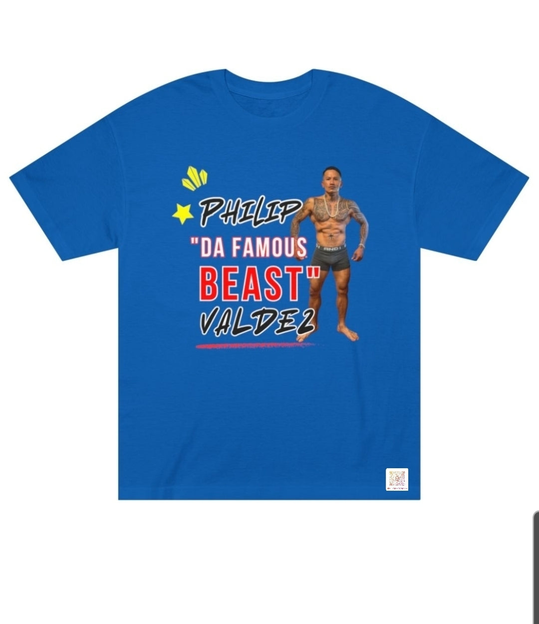 **Philip "DA FAMOUS BEAST" Valdez T-shirt**