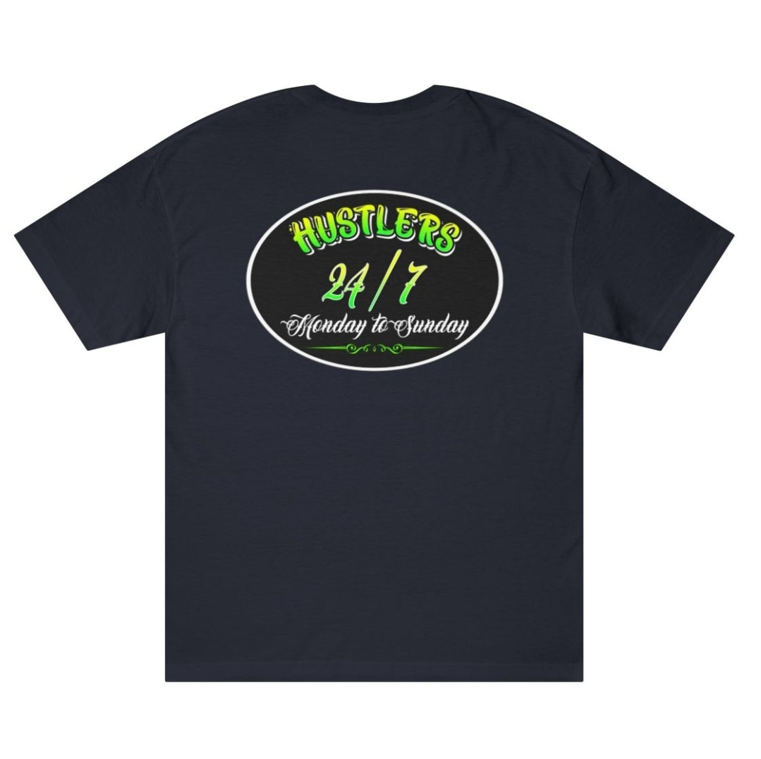 "HUSTLERS ONLY" Cotton Tees