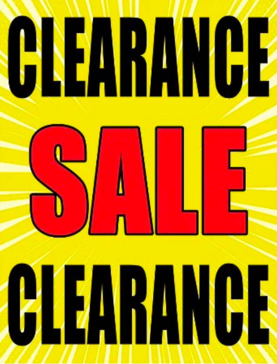"""‼️CLEARANCE‼️"""