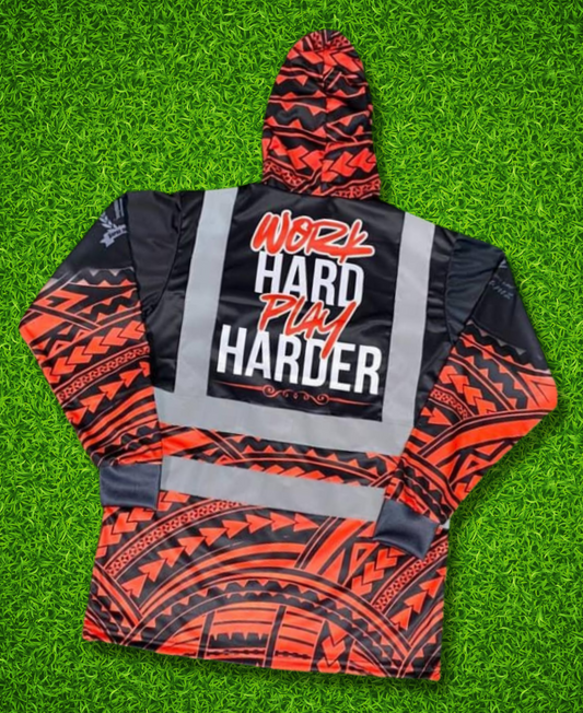 "WORK HARD PLAY HARDER"