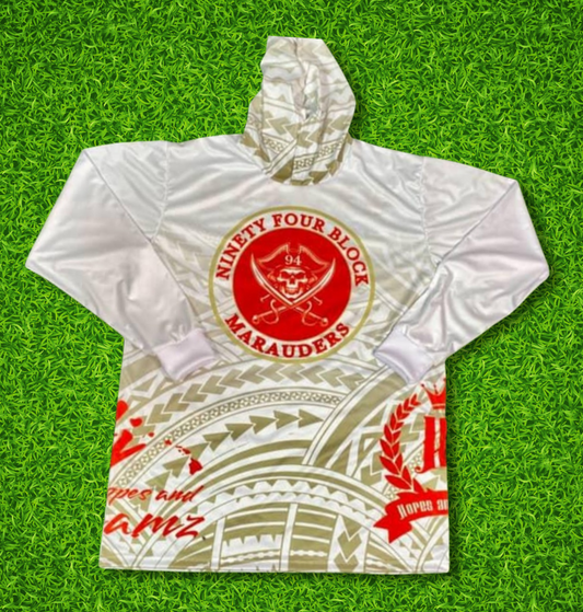 'Ninety Four Block Marauders hoodie (RED)