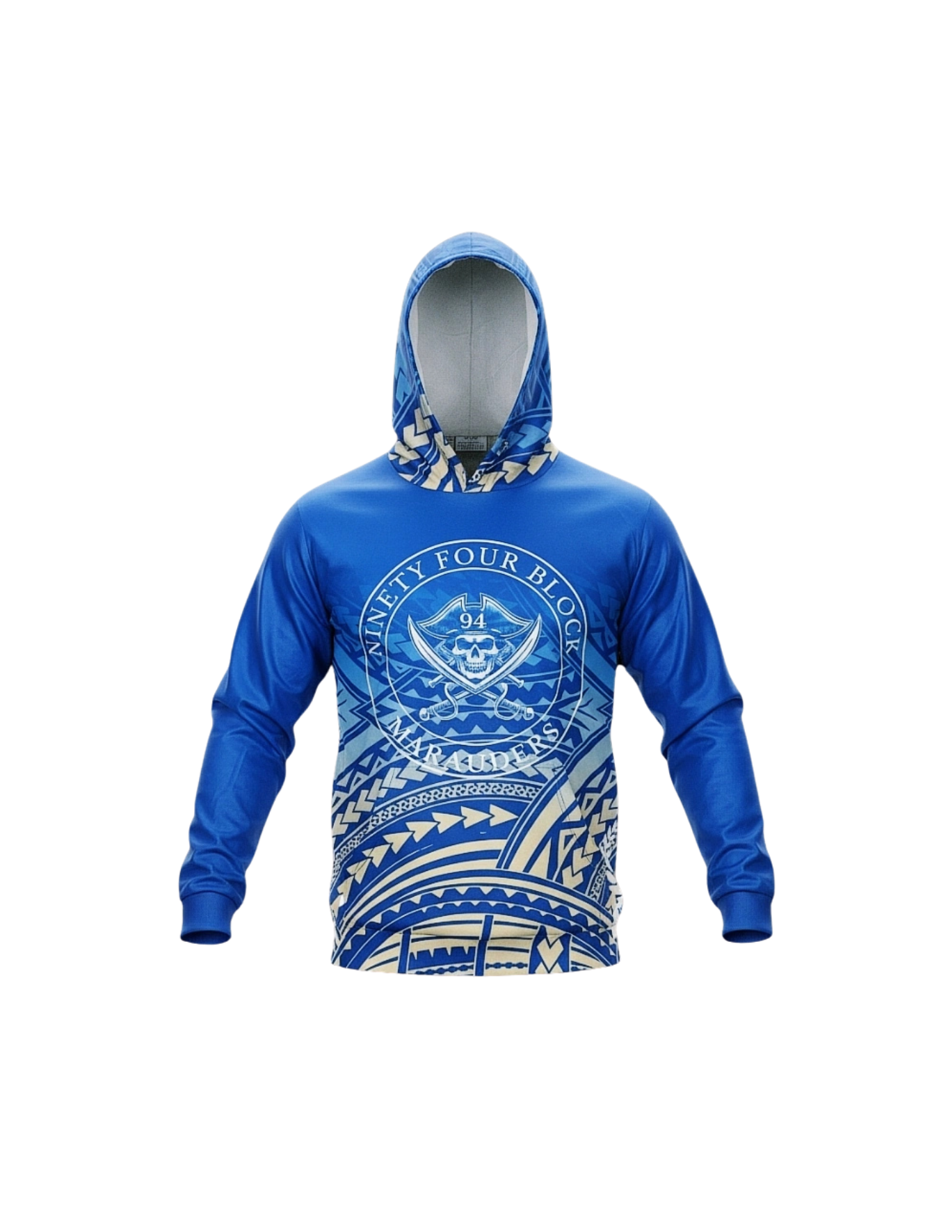 NINETY FOUR BLOCK MARAUDERS hoodie (blue/gold)