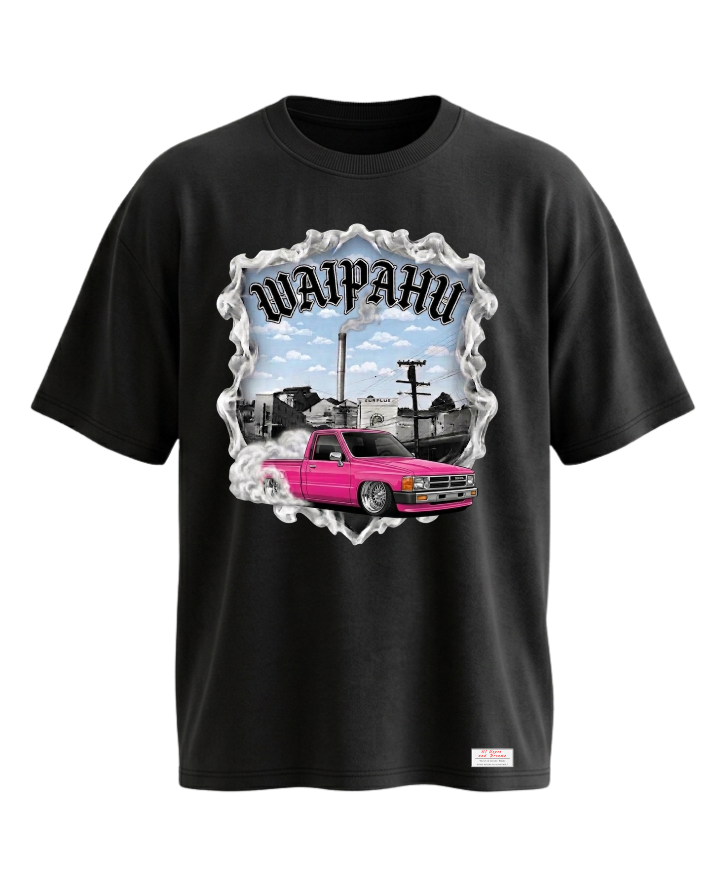 Waipahu TOYOTA Burnout Cotton Tee