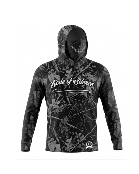 "CODE OF SILENCE" (Camo) Black/Gray