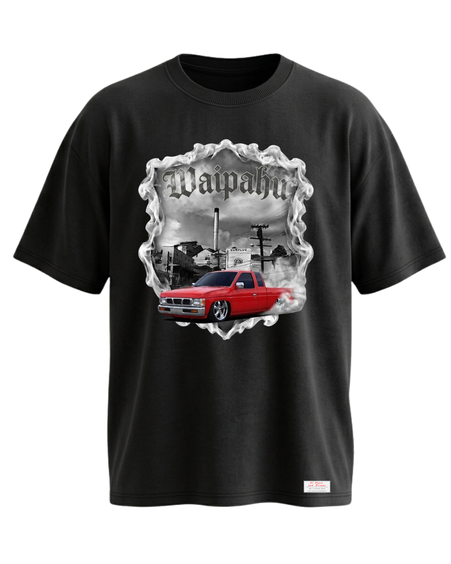 Waipahu Hardbody Burnout Cotton Tee